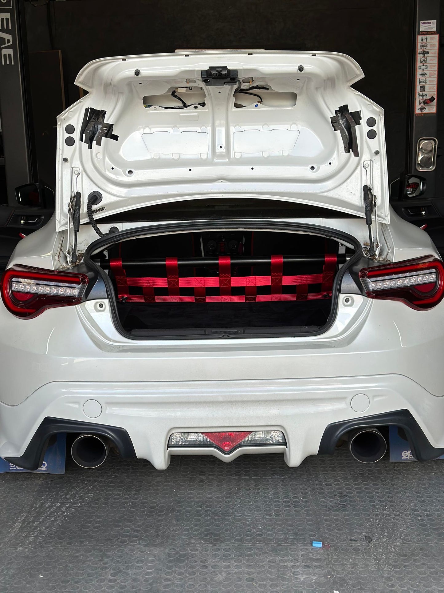 Toyota GT86 Complete Clubsport Rear Seat Delete Kit