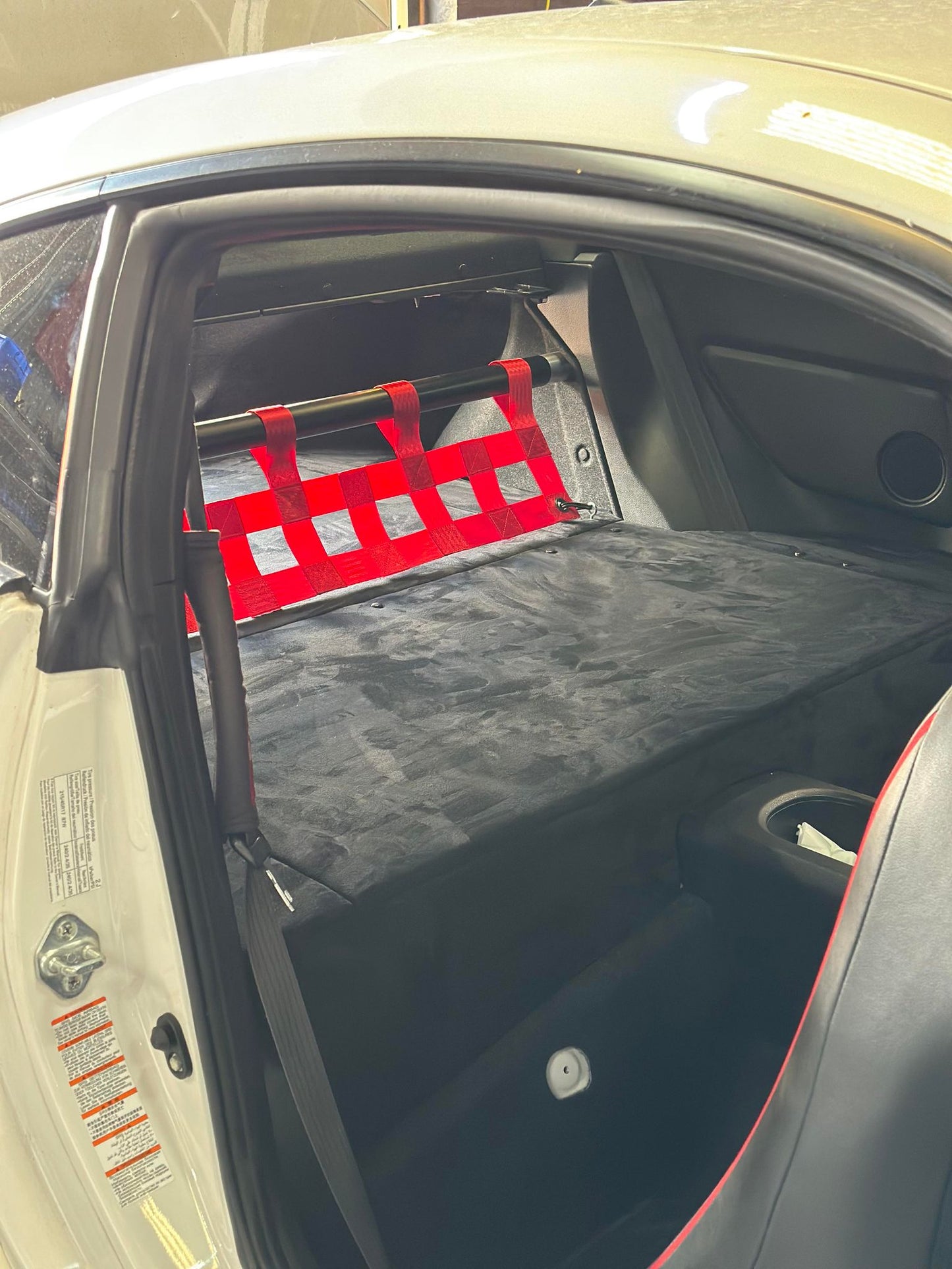 Toyota GT86 Rear seat delete