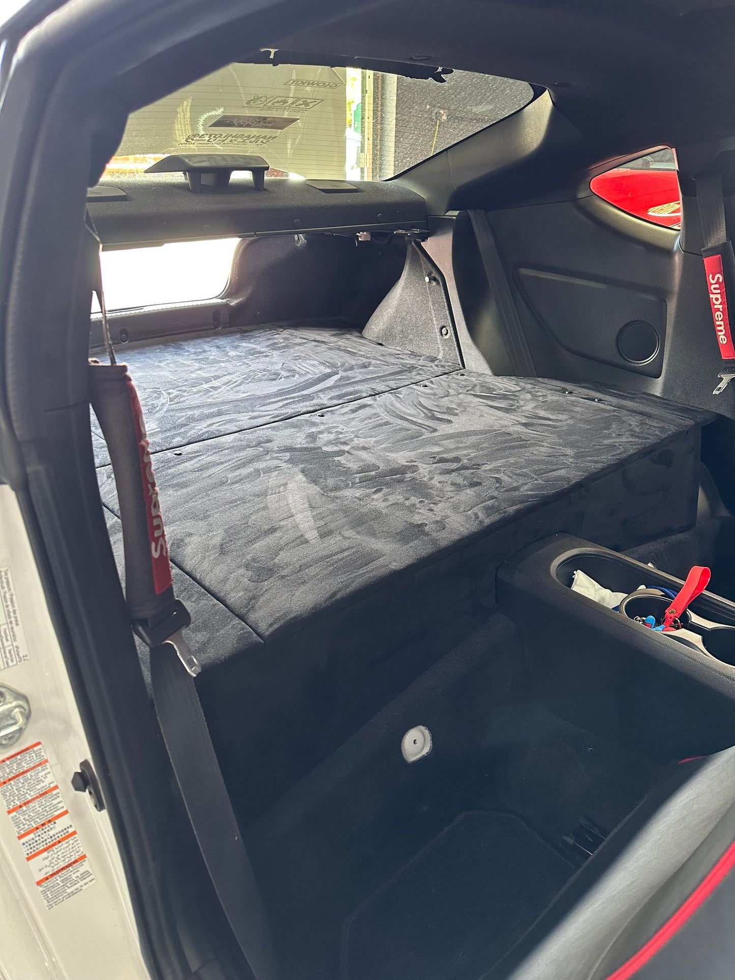 Toyota GT86 Rear seat delete