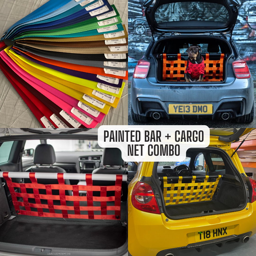 Peugeot 206 Strut bar and Cargo net