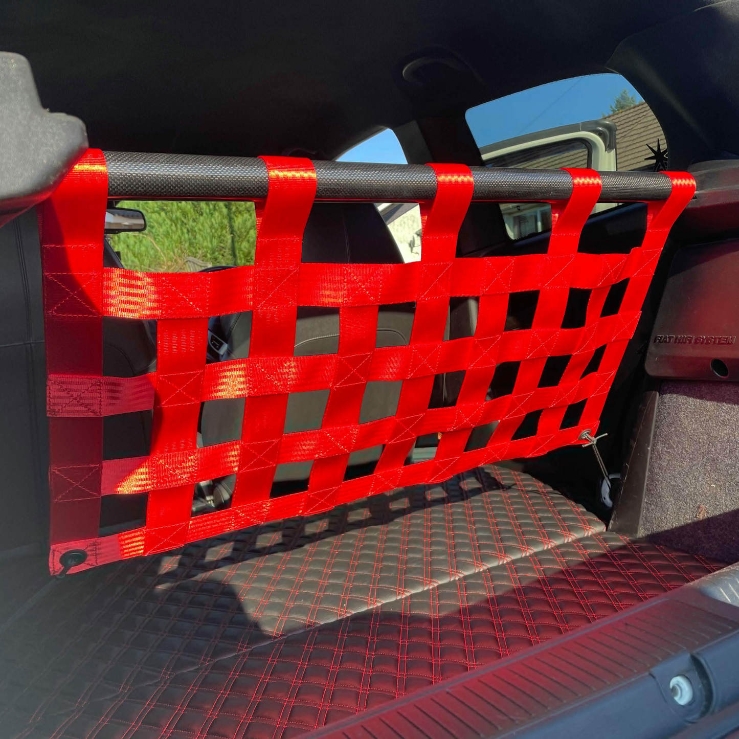 Abarth Punto EVO Strut bar and Cargo net