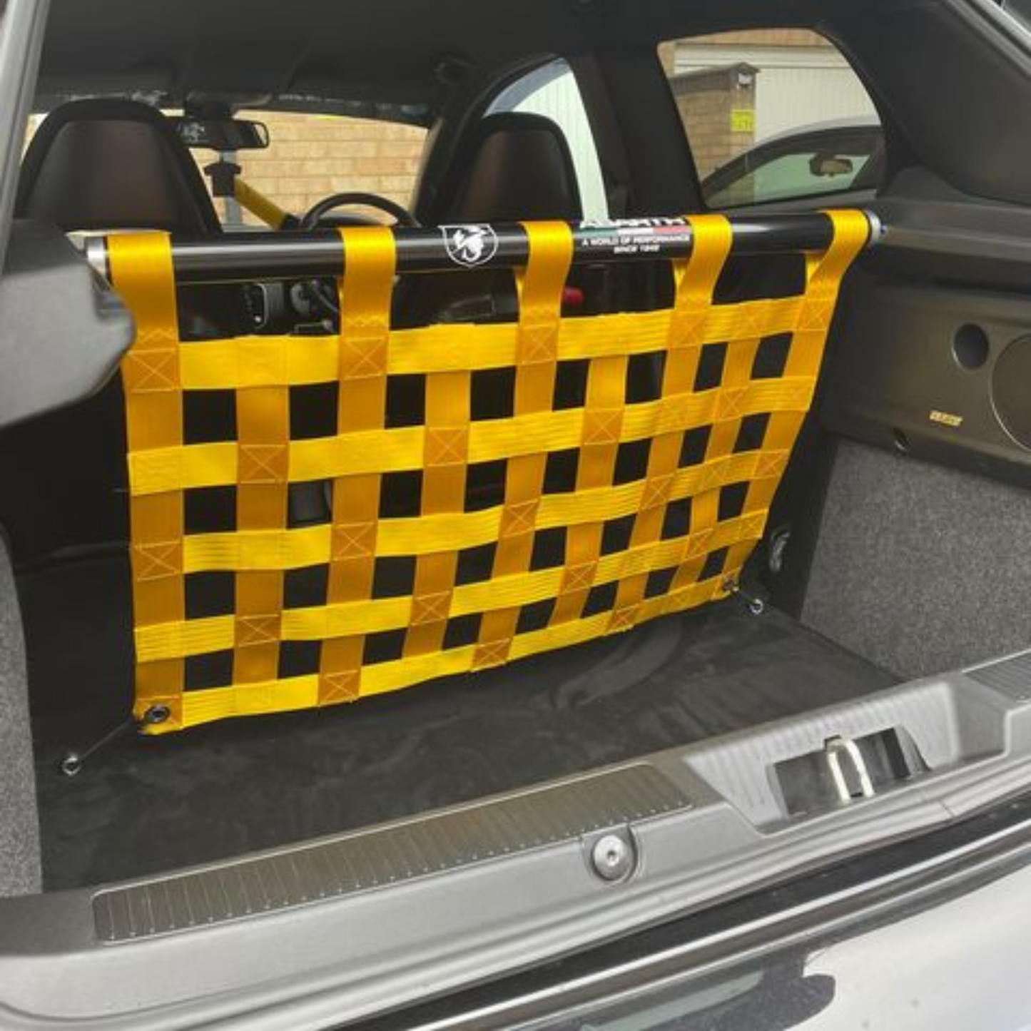 Abarth Punto EVO Strut bar and Cargo net