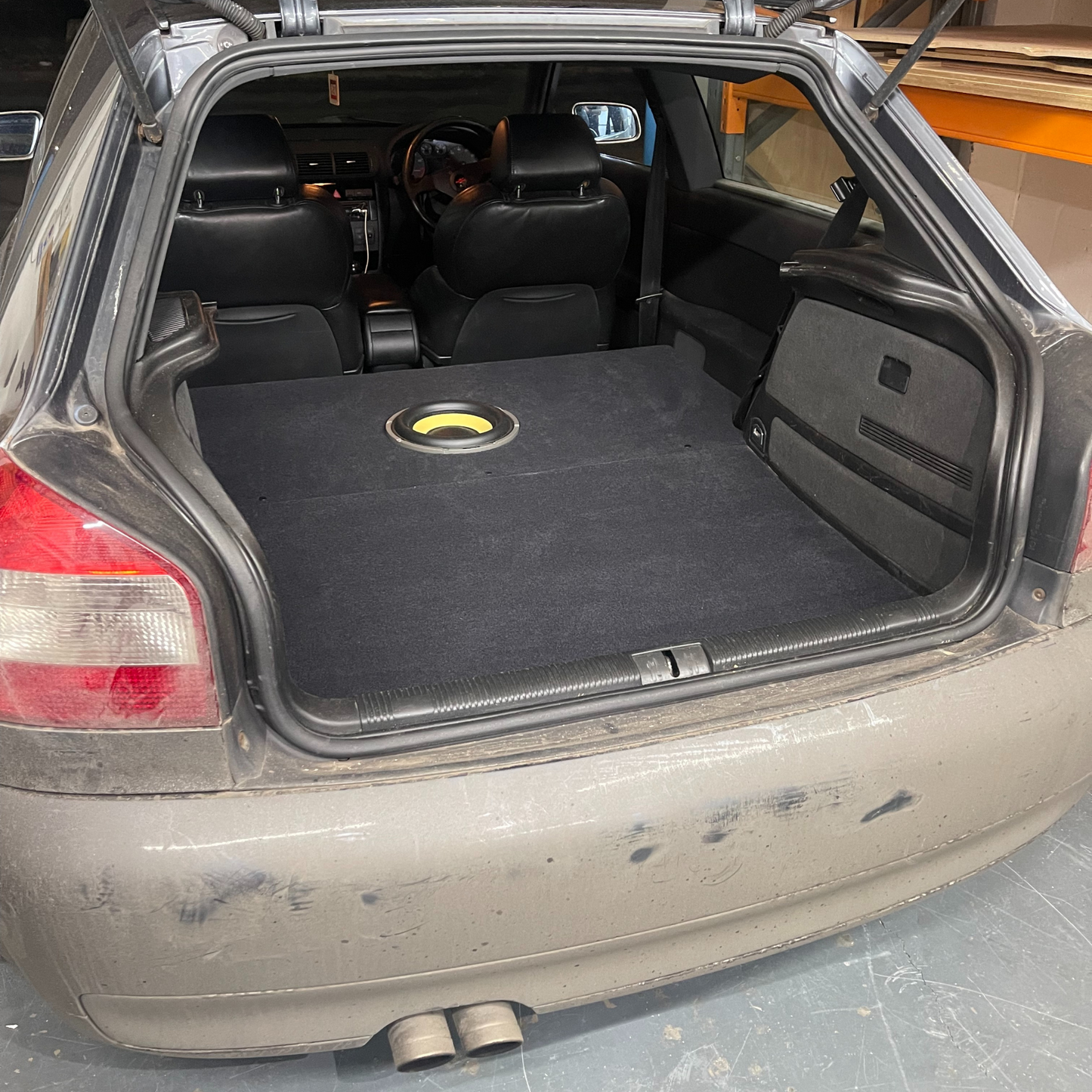 Audi A3 S3 RS3 8L Rear seat delete