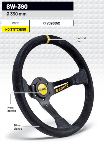 Sabelt SW-390 Steering Wheel