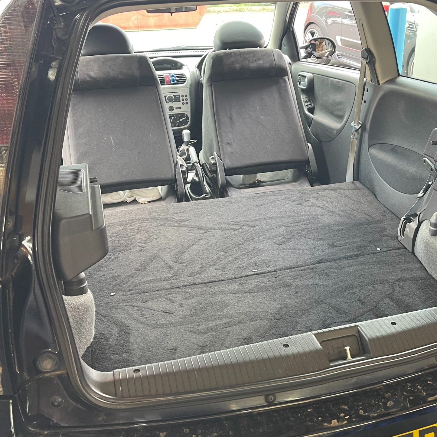 Vauxhall Corsa C SRI Rear seat delete