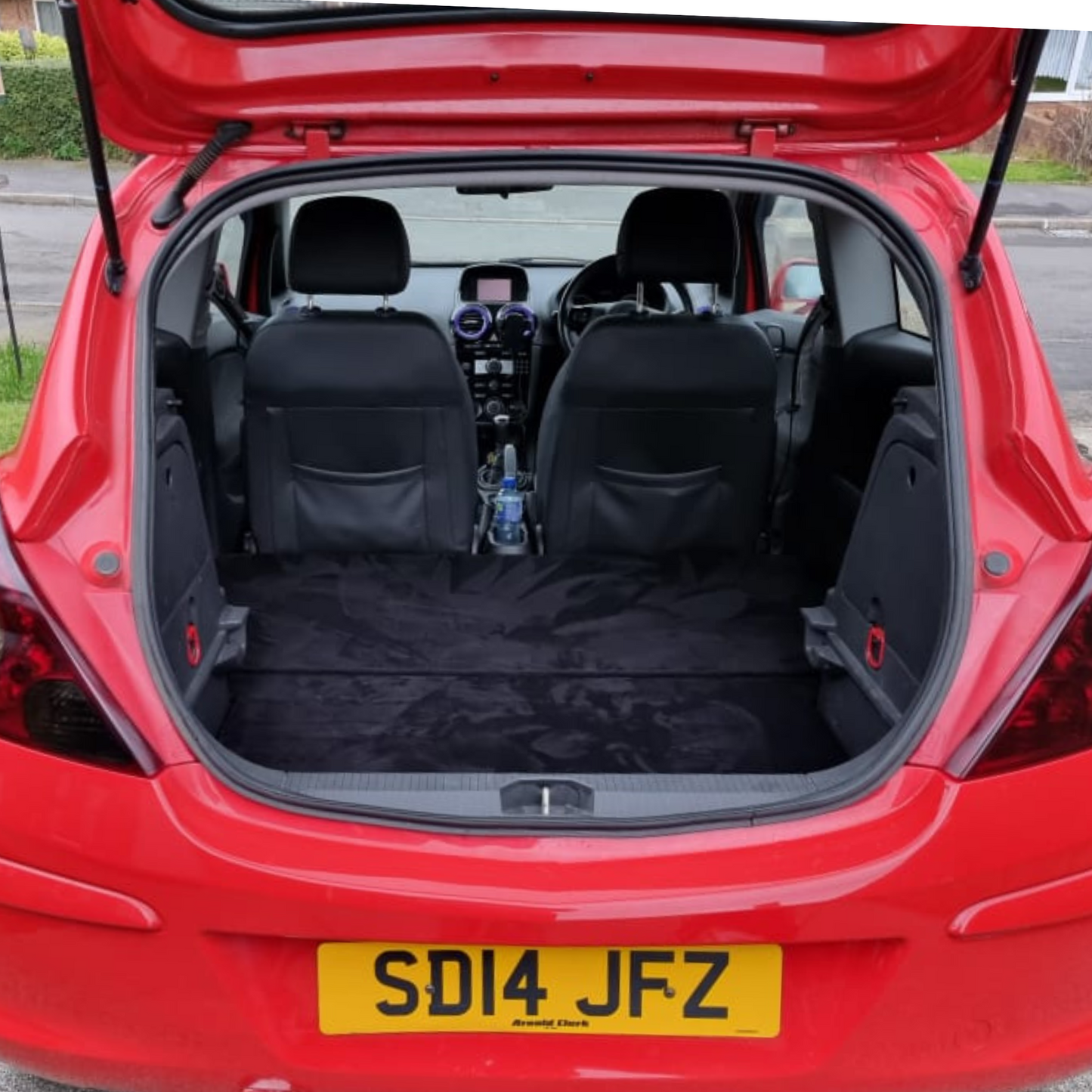 Vauxhall Corsa D VXR Rear seat delete