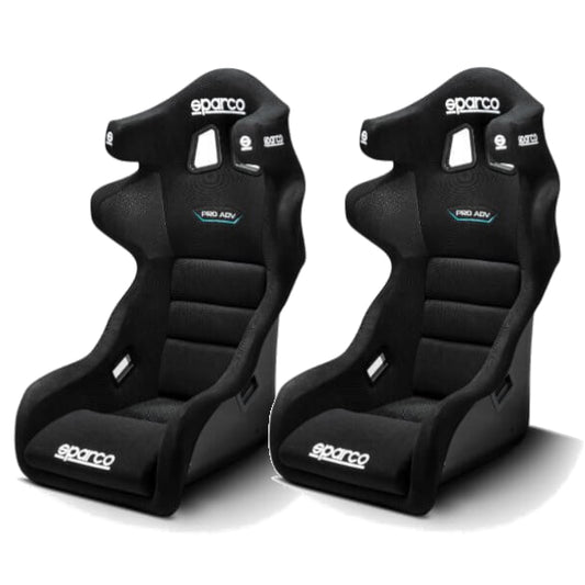 2 Sparco Pro ADV QRT FIA Motorsport Bucket Seats