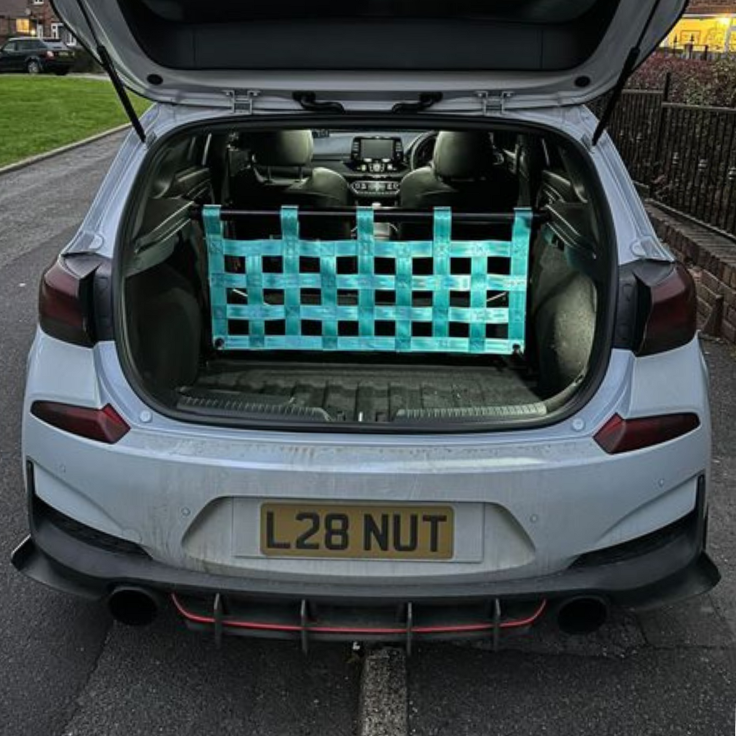 Hyundai i30N Strut bar and Cargo net