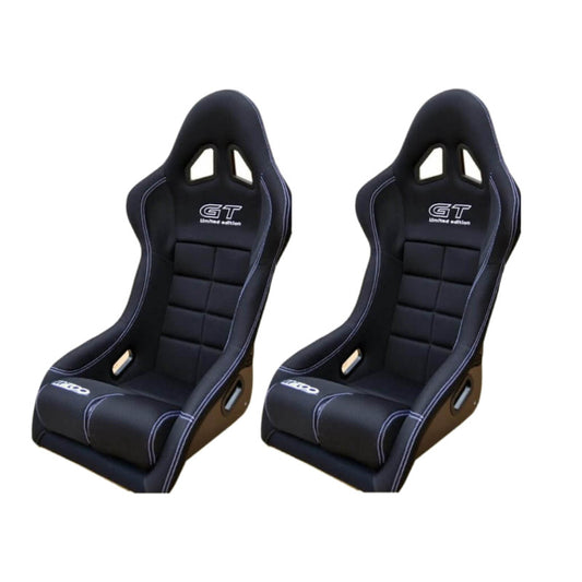 2 Mirco GT Black 3D Fabric FIA Motorsport Seats