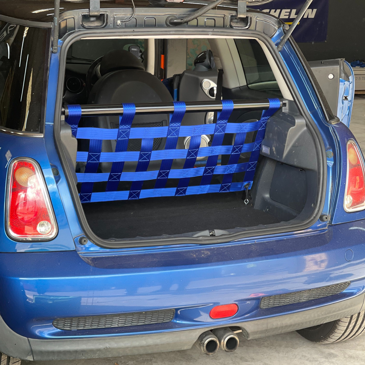 Mini Cooper R50 R53 Strut bar and Cargo net