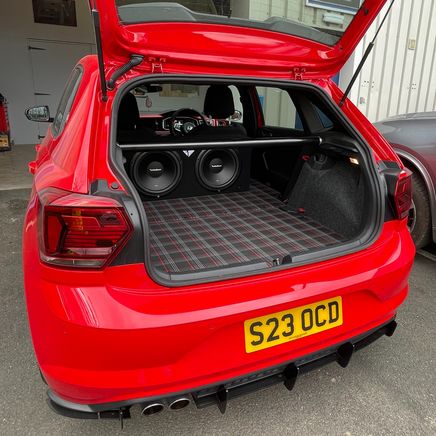 VW Polo Mk6 AW GTI Complete Clubsport Rear Seat Delete Kit