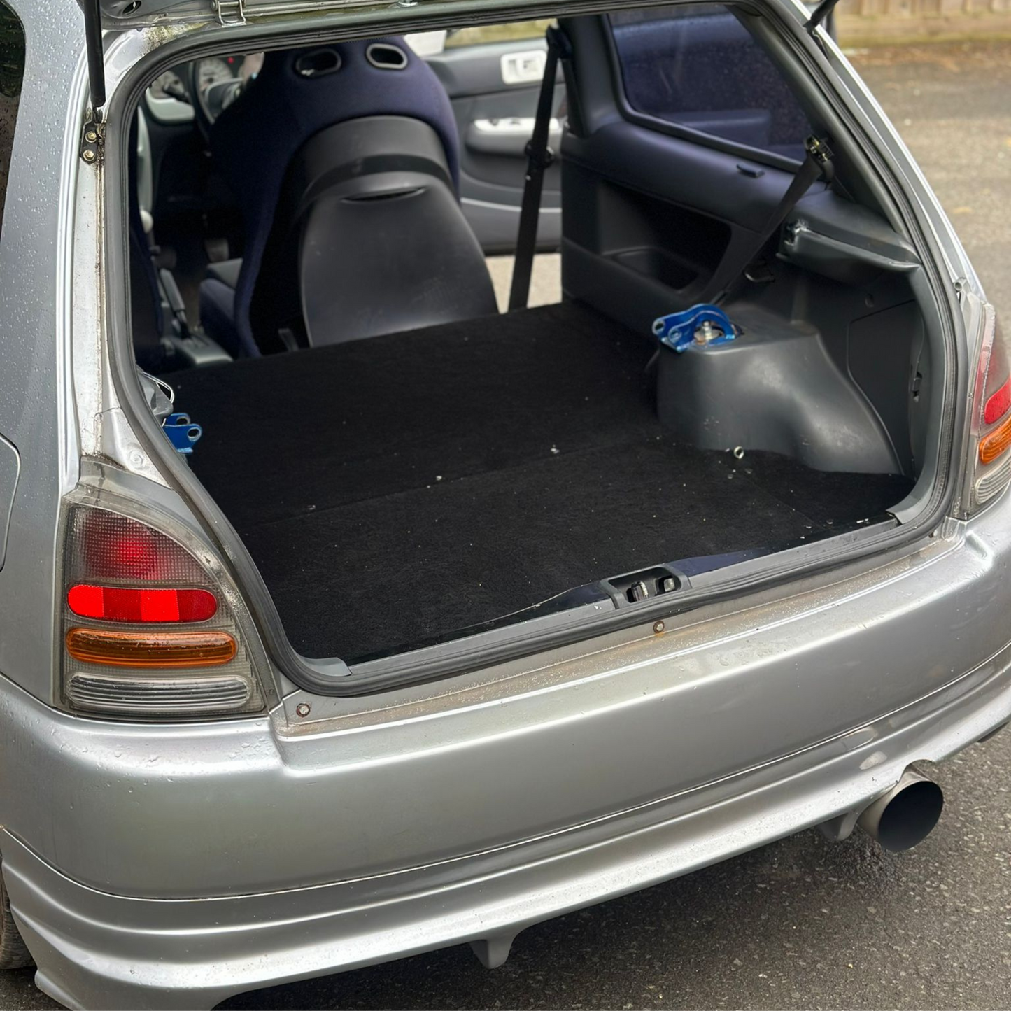 Toyota Starlet Glanza V EP91 Complete Clubsport Rear Seat Delete Kit