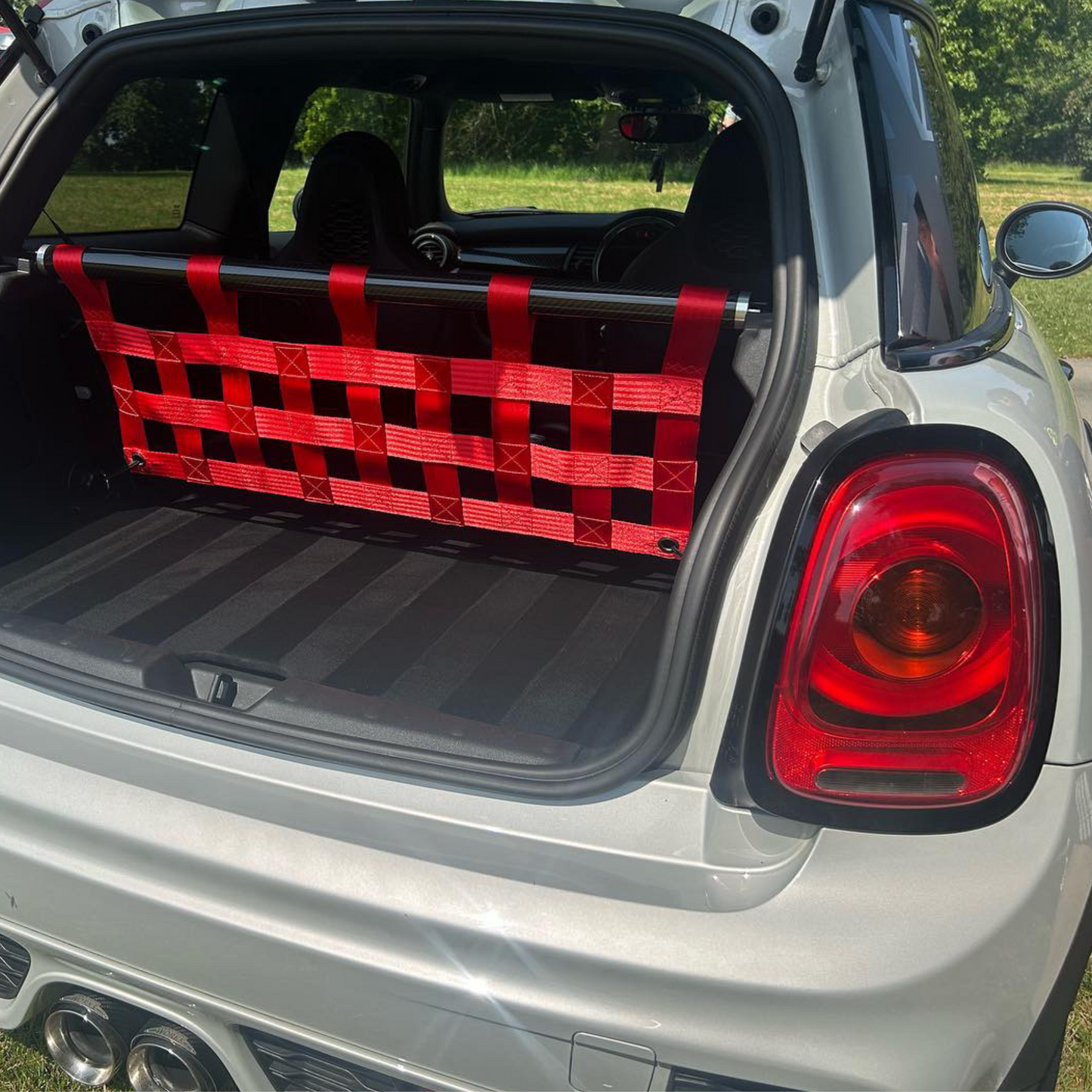 Mini Cooper S F56 Strut bar and Cargo net