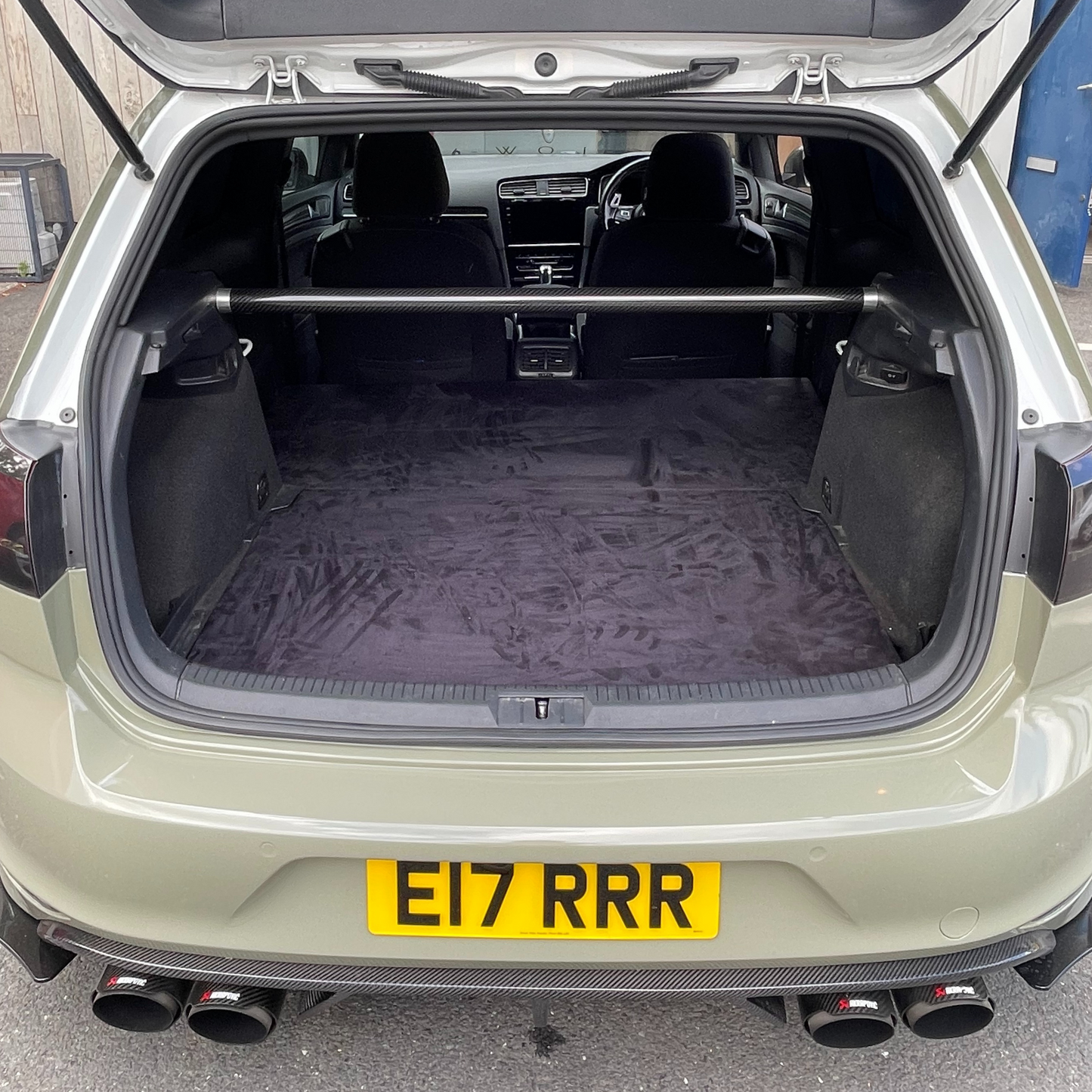 VW Golf Mk7 R GTI Rear seat delete