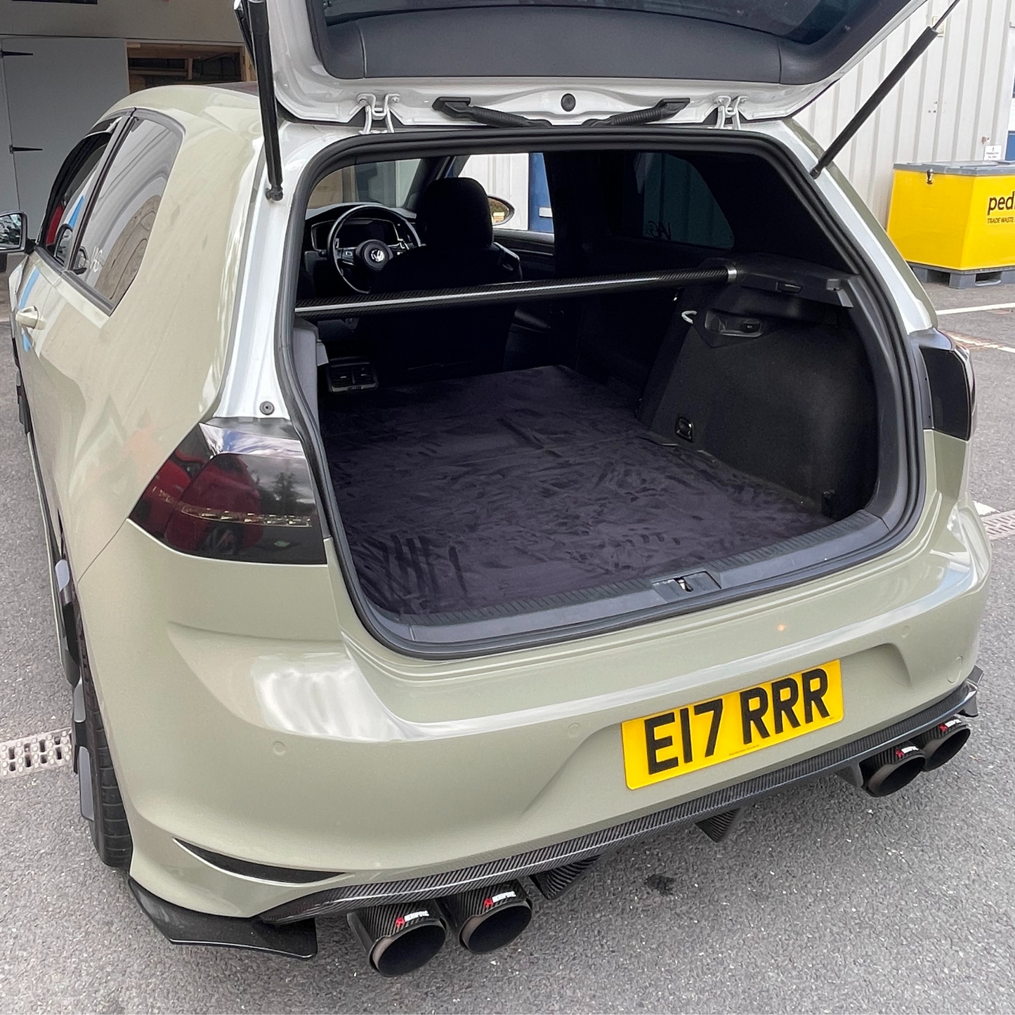 VW Golf Mk7 R GTI Rear seat delete