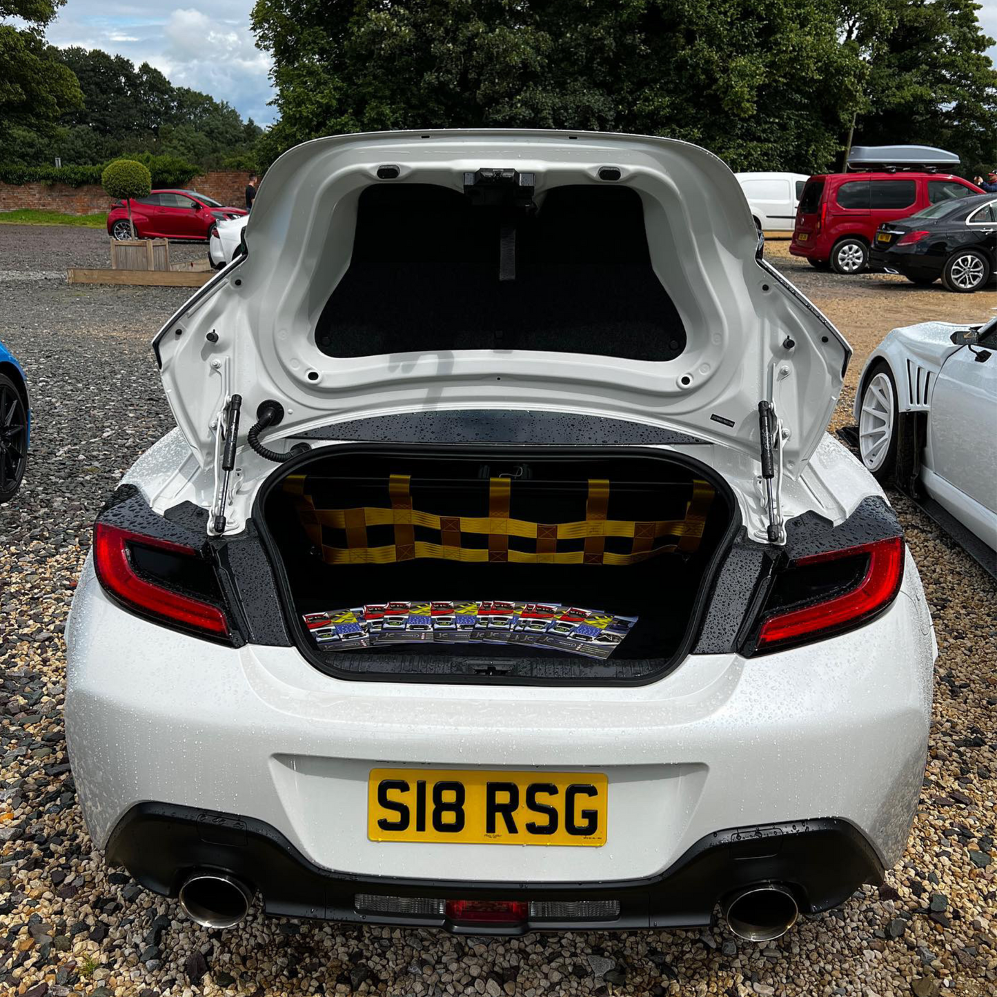 Toyota GR86 Rear seat delete