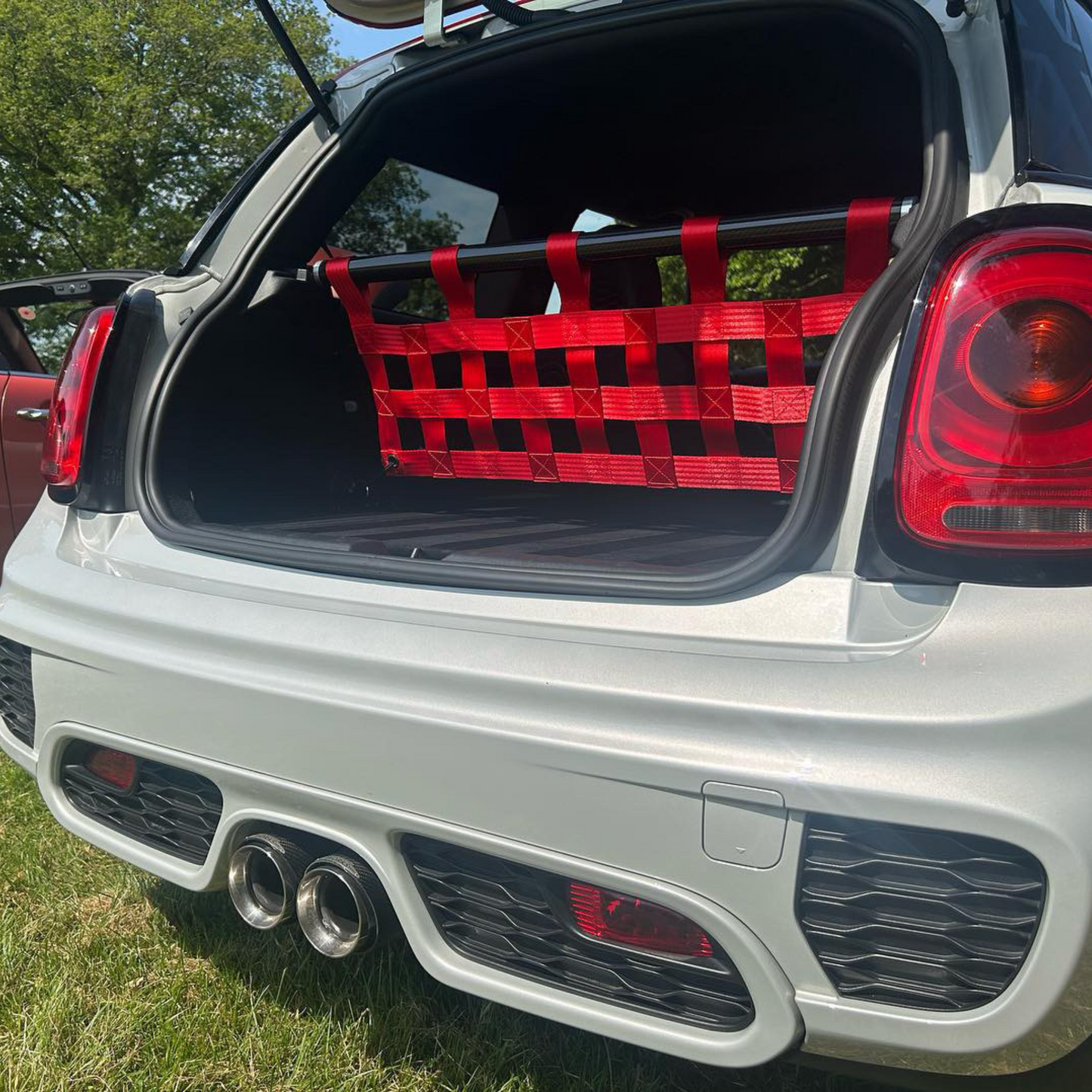 Mini Cooper S F56 Strut bar and Cargo net