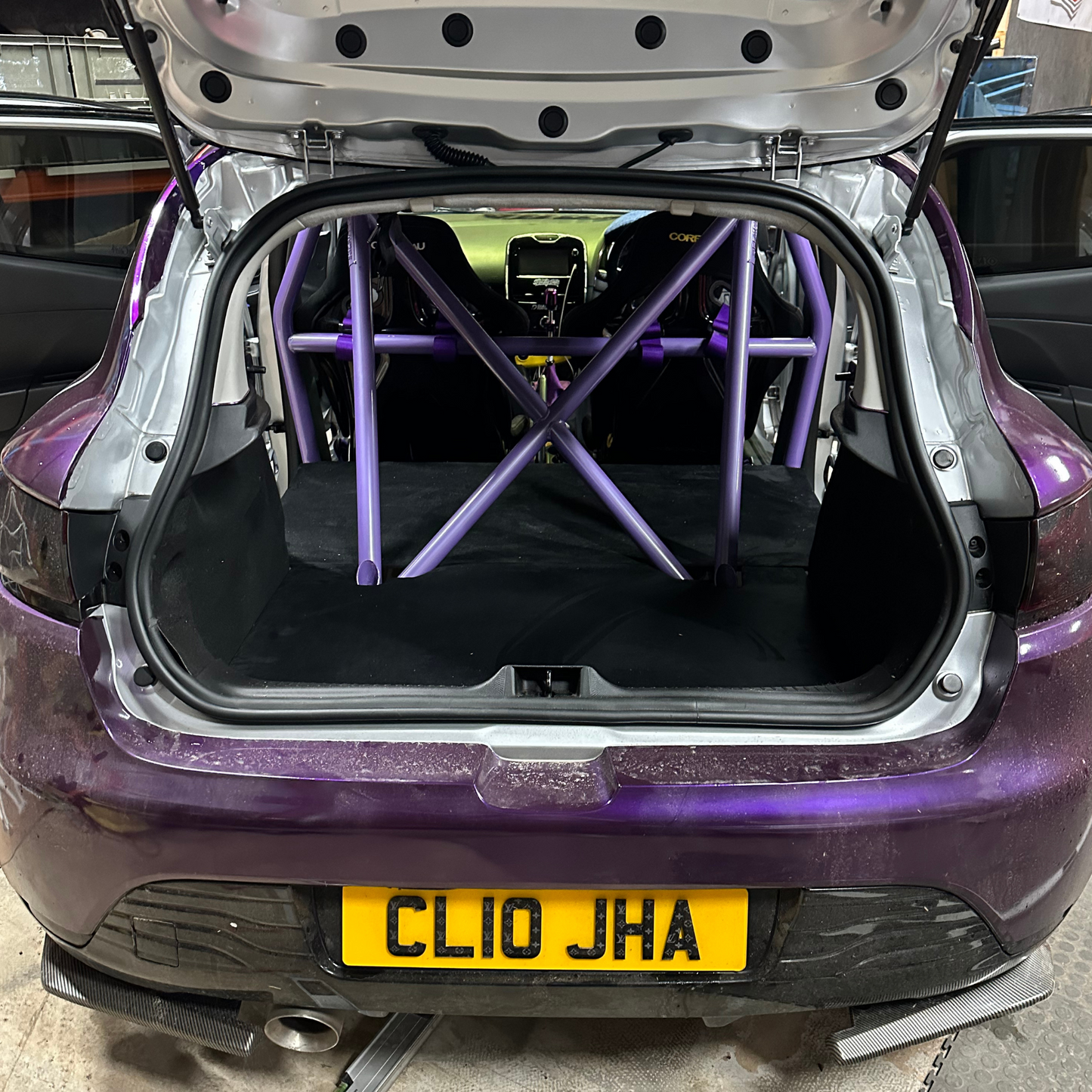 Renault Clio Mk4 RS 220 Rear seat delete