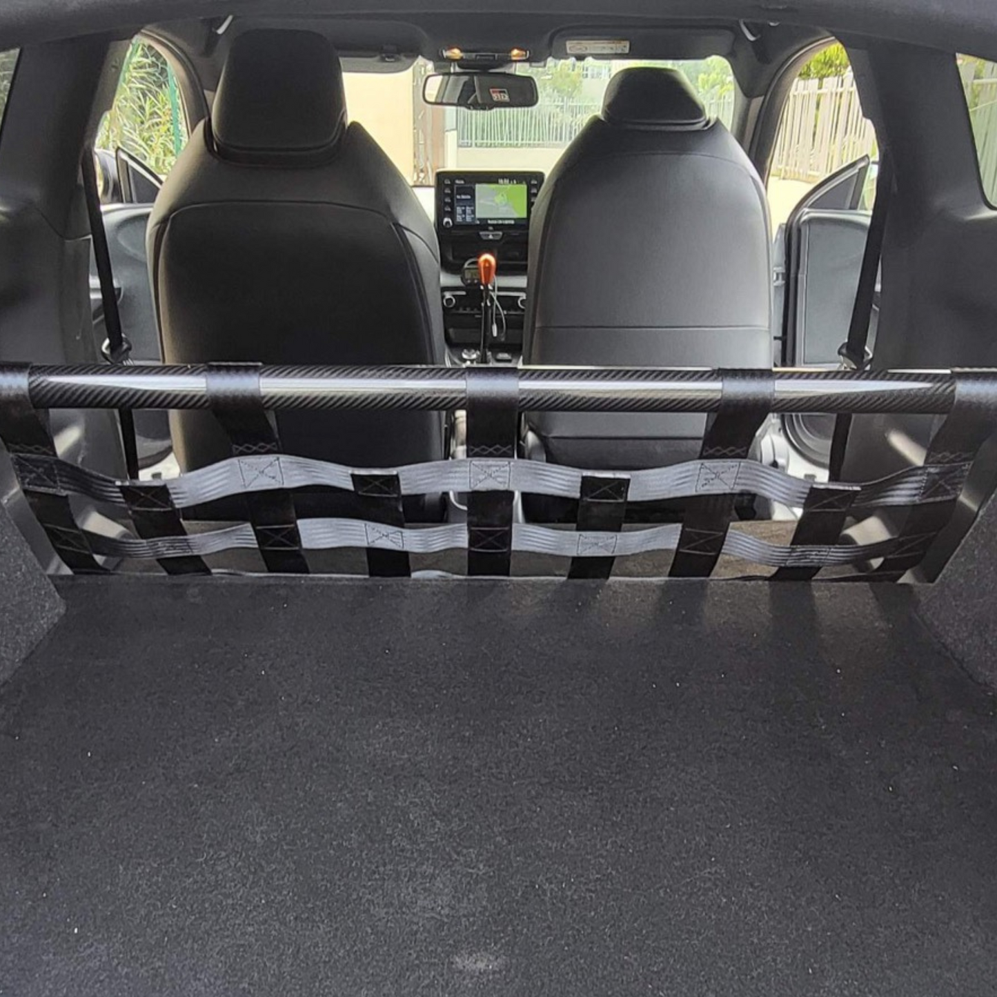 Toyota GR Yaris Strut bar and Cargo net