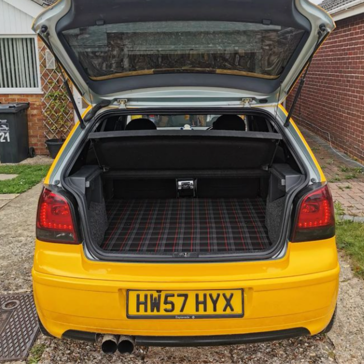 VW Polo Mk4 9n3 GTI Complete Clubsport Rear Seat Delete Kit