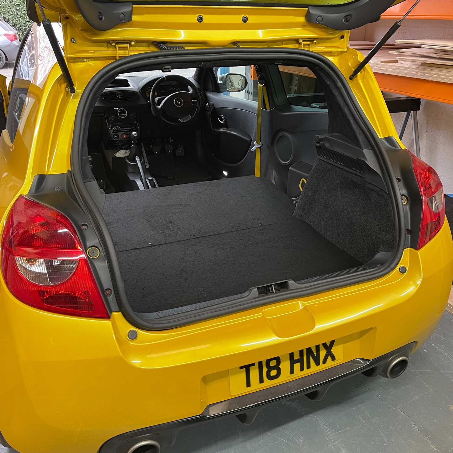 Renault Clio Mk3 197 200 Rear seat delete