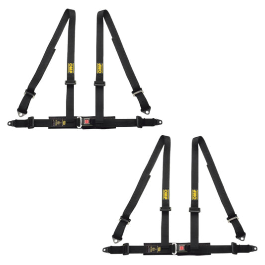 2 OMP Road 4 Bolt In Black Harnesses