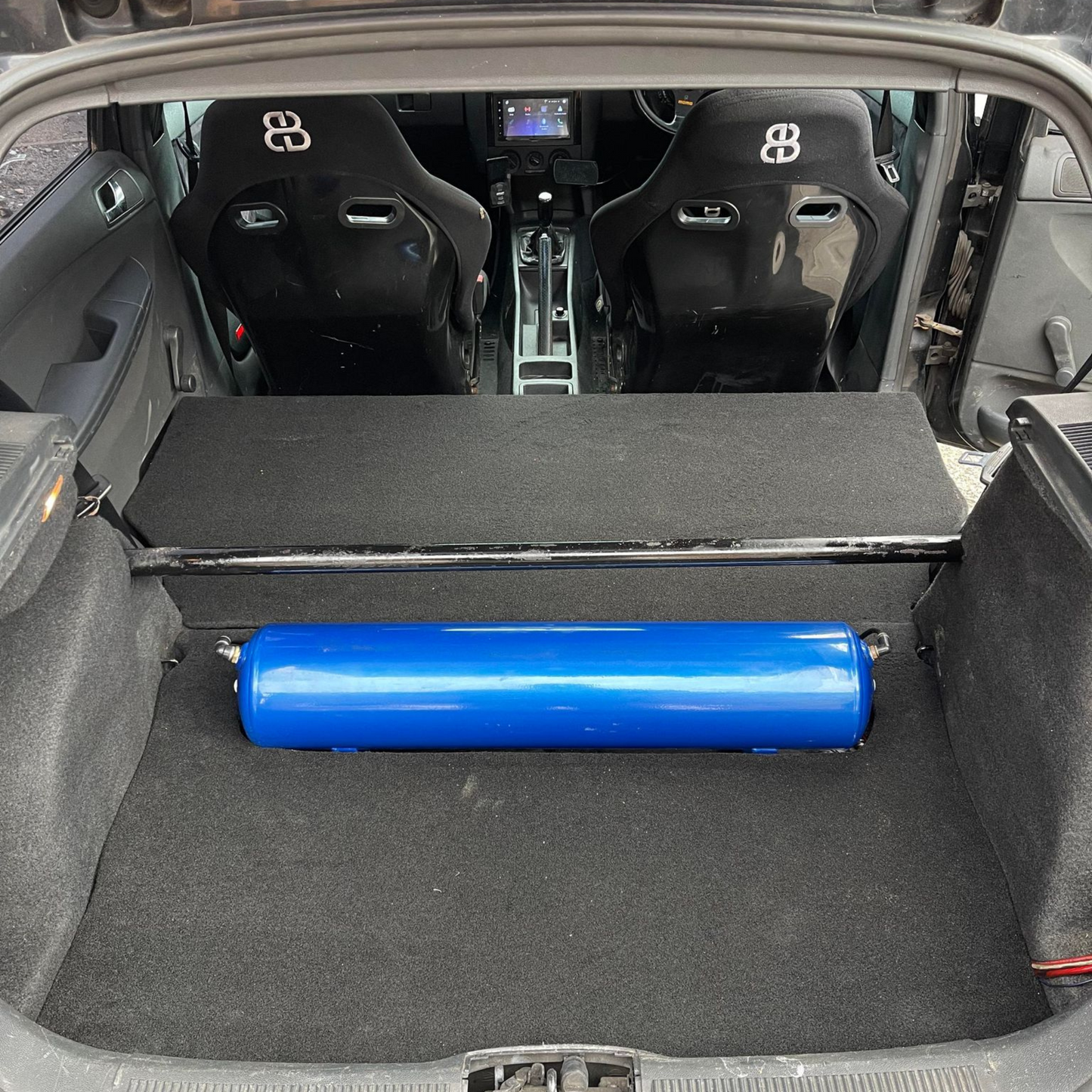 Skoda Fabia Mk1 VRS Rear seat delete