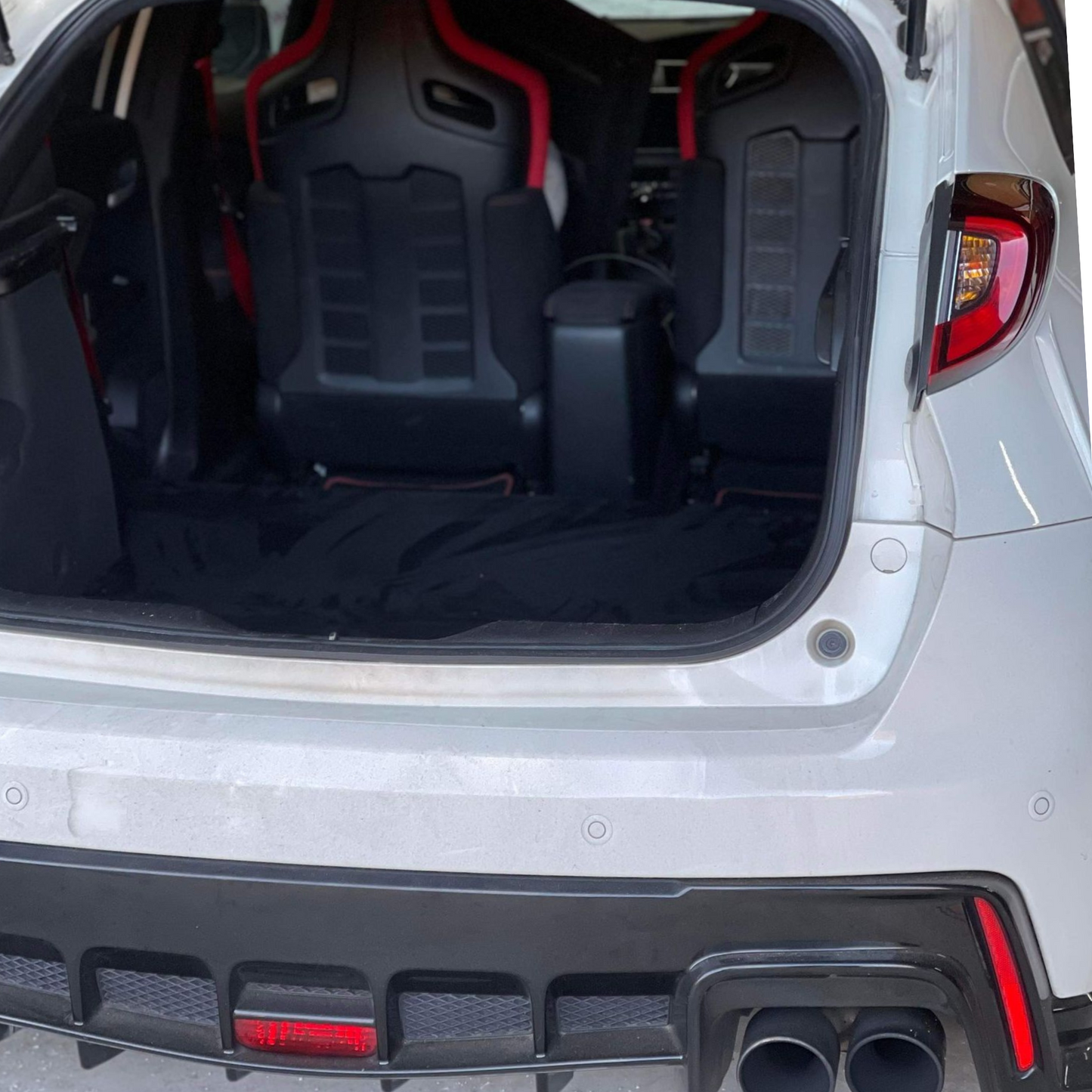 Honda Civic Mk9 FK2 Rear seat delete