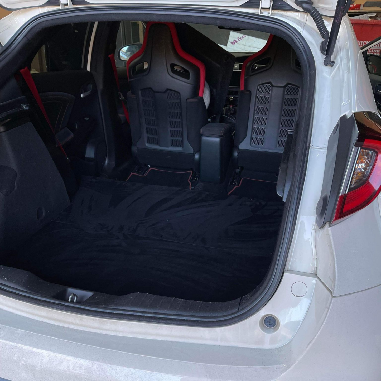 Honda Civic Mk9 FK2 Rear seat delete