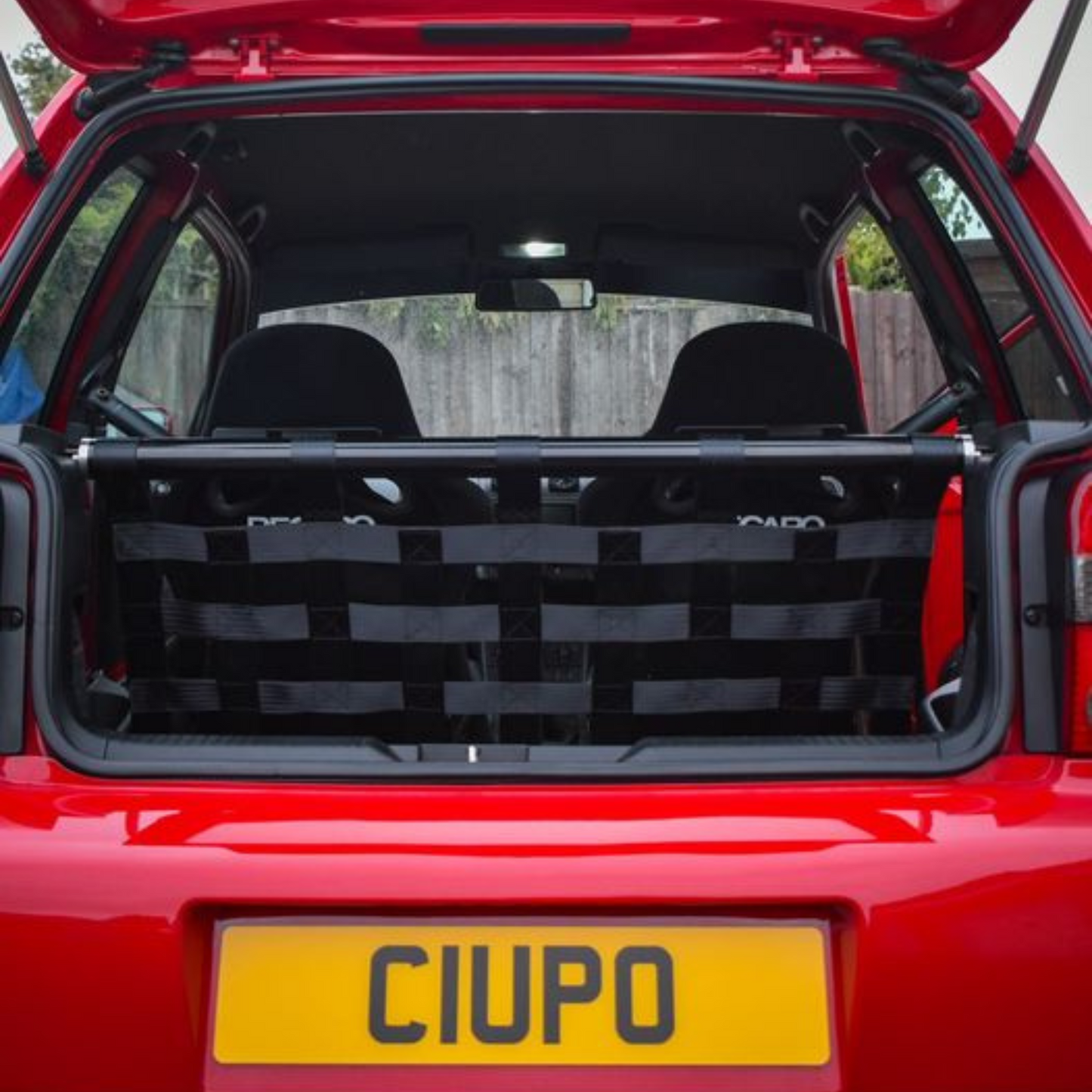 VW Lupo GTI Strut bar and Cargo net