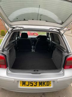 VW Golf Mk4 Rear seat delete