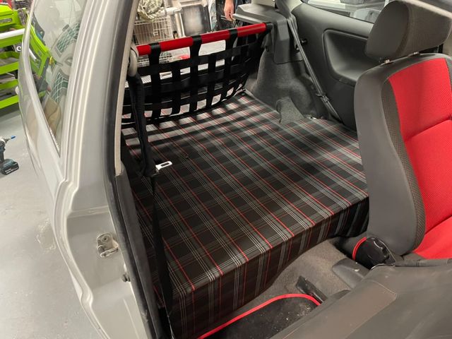 VW Polo 6N2 Rear seat delete