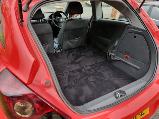 Vauxhall Corsa D Rear seat delete