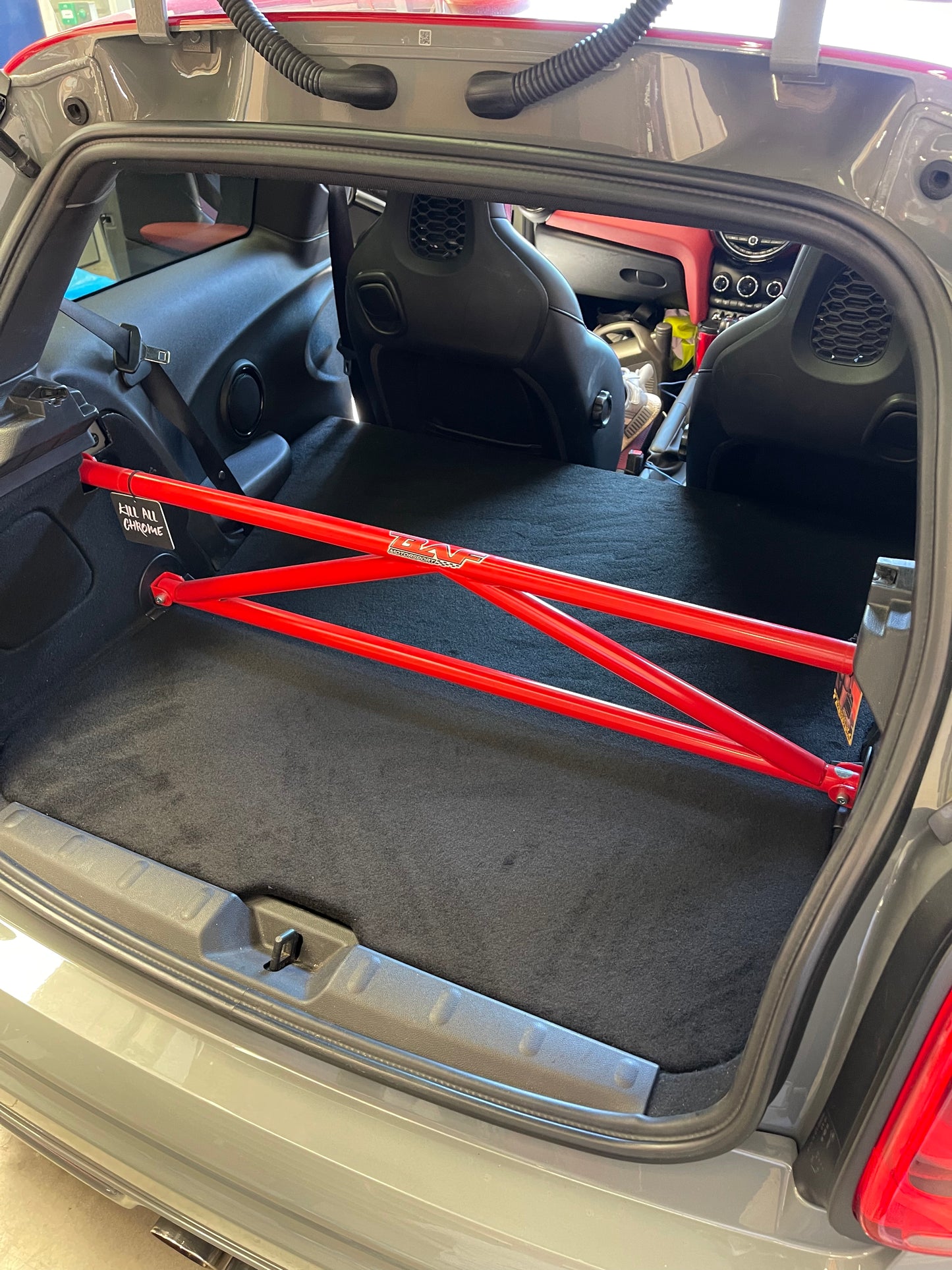 Mini F56 Rear seat delete