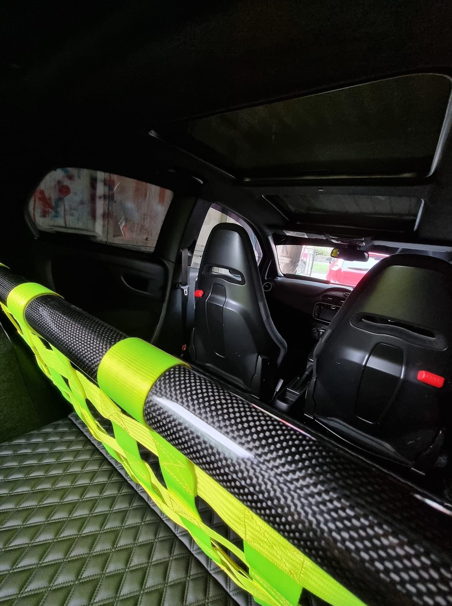 Fiat Abarth Punto Evo Complete Clubsport Rear Seat Delete Kit